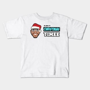 Lewis Hamilton christmas time design Kids T-Shirt